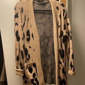 Cheetah cardigan